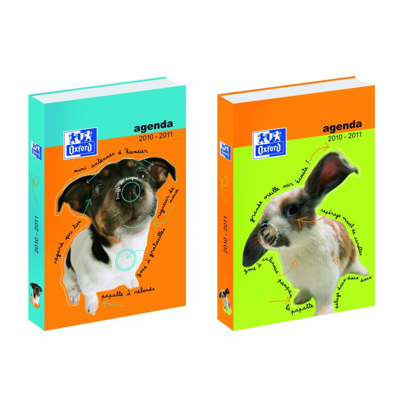 Oxford Oxf.Agenda 12X18 Funny Pets