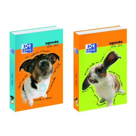 Oxford Oxf.Agenda 12X18 Funny Pets