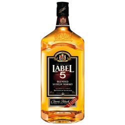 Label 5 Whisky Scotch Classic Black 40% : La Bouteille De 1,5L