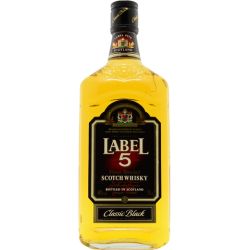 Label 5 Whisky Scotch Classic Black 40% : La Bouteille De 70Cl