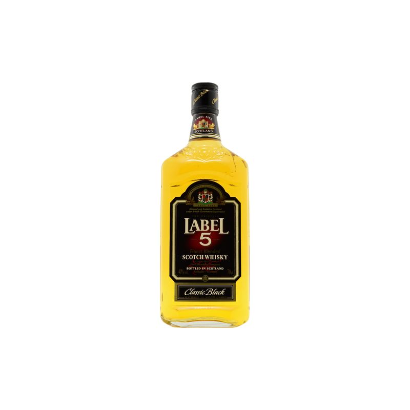 Label 5 Whisky Scotch Classic Black 40% : La Bouteille De 70Cl