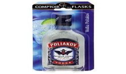 Poliakov Vodka Pure Grain Triple Distilled 37.5% : La Flasque 20Cl