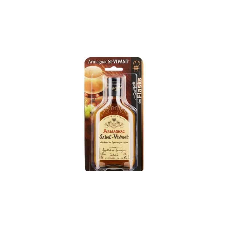 Saint Vivant La Maziere Armagnac 40% : Flasque 20Cl