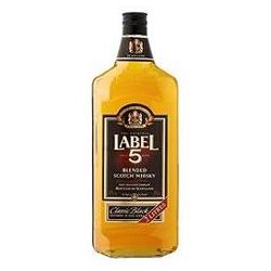 Label 5 Whisky Scotch Classic Black 40% : La Bouteille De 2L