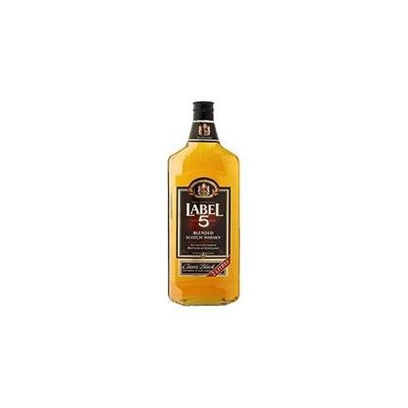 Label 5 Whisky Scotch Classic Black 40% : La Bouteille De 2L