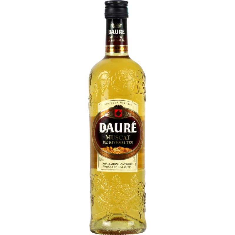 Daure Dauré Vin Doux Muscat De Rivesaltes 15,5D : La Bouteille 1L