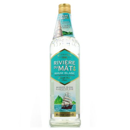 Riviere Du Mat Rhum Blanc Traditionnel : La Bouteille De 70 Cl