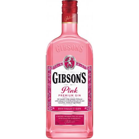 Gibson'S Gin London Dry Pink Rosé 37,5% : La Bouteille De 70 Cl