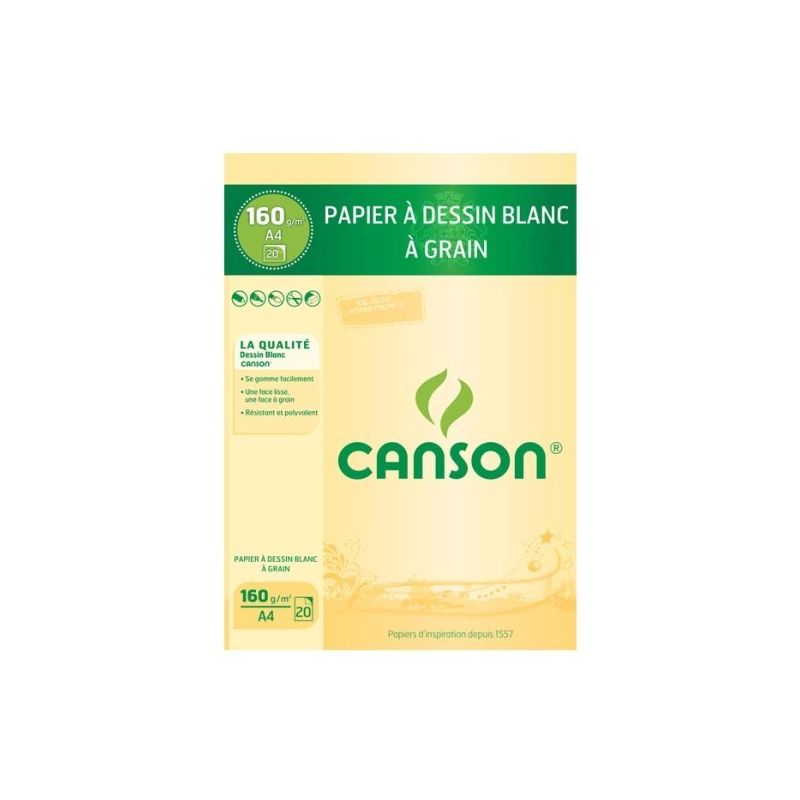 Canson Bloc Dessin A4 20P160G