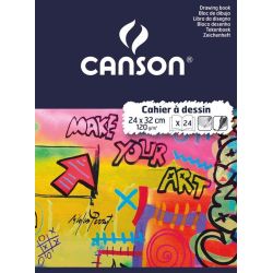 Canson Cah Dessin 24P 24X32