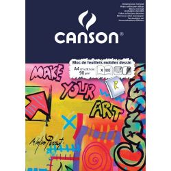 Canson Bloc 50 Fm A4 90 G