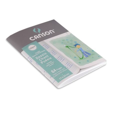 Canson Cah Poesie&Chant 17X22