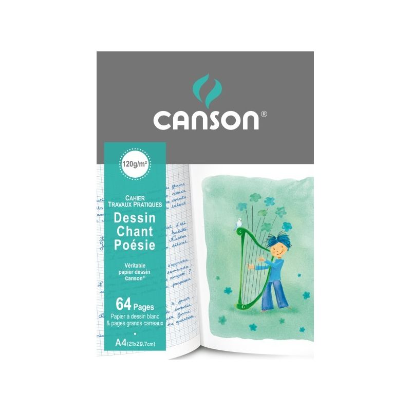 Canson Cahier Musique A4 64P