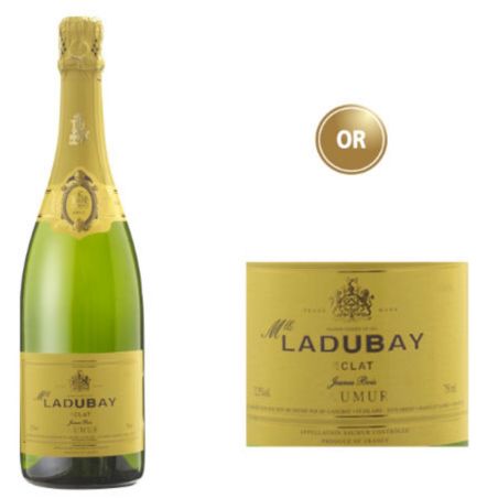 Mlle Ladubay Saumur Brut Eclat Jeunes Bois : La Bouteille De 75 Cl