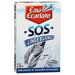 Eau Ecarlate 4 Saint 25Ml Sos Linge Blanc