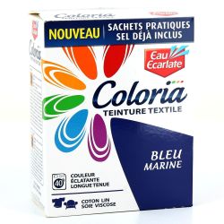 Coloria Teinture Textile Bleu Marine Maxi