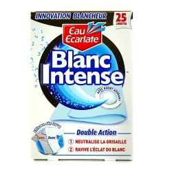 Eau Ecarlate Lingettes Blanc Intense X25