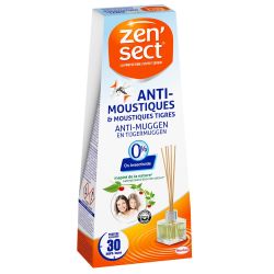 Zensect Zen'Sect Diffuseur Répulsif Anti-Moustiques : Le Flacon De 40 Ml