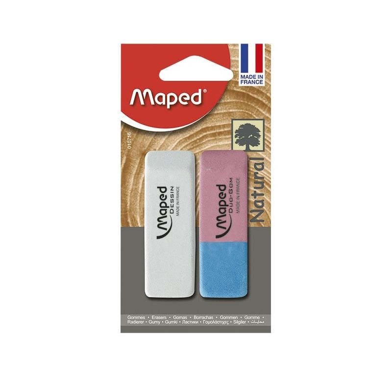 Maped Gomme Dessi+Gomme Encre