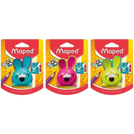 Maped Taille-Crayon Croc Lapin 1 Trou Sous Blister