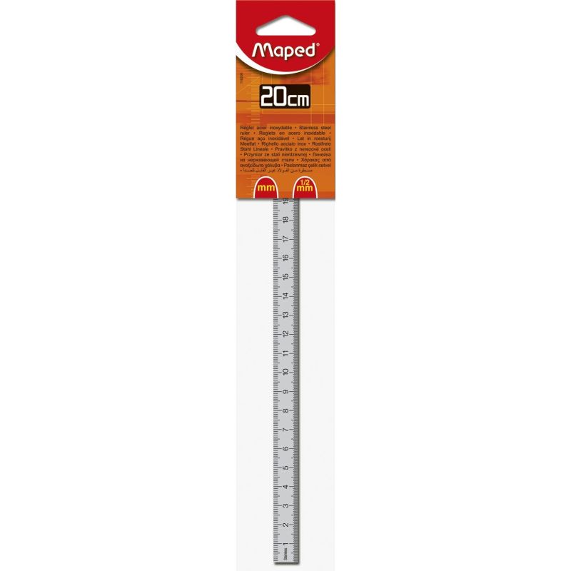 Maped Reglet Acier 20Cm Skin