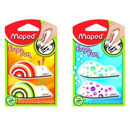 Maped 2 Mini Gommes Fun Animo