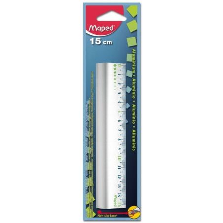 Maped Regle Plate Alu 15Cm