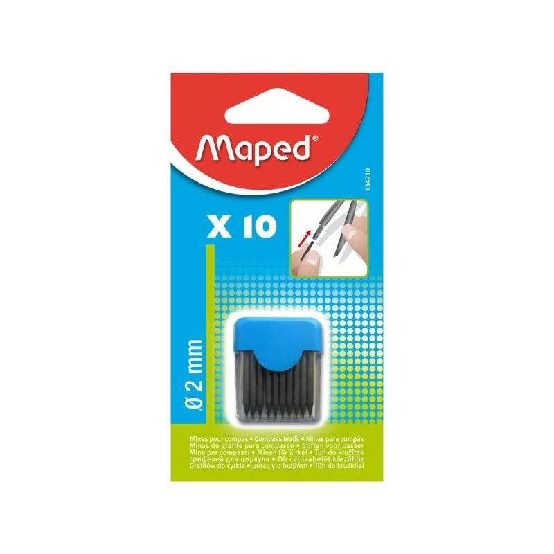 Maped Etui Mines 2Mm X10 Blister