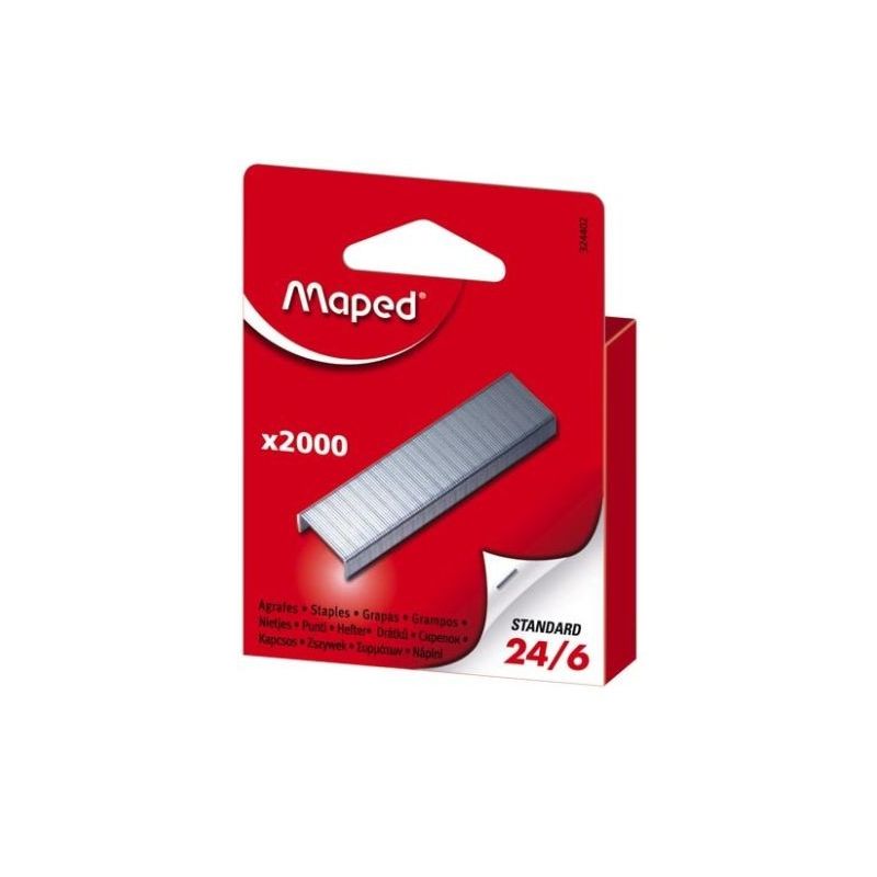 Maped Boite 2000 Agrafes 24/6