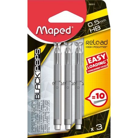 Maped 3Rech.Pr Portemine 0.5