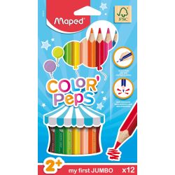 Maped Crayons Couleur Jumbo X12
