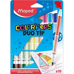 Maped 10Feut.Duo Tip Color P