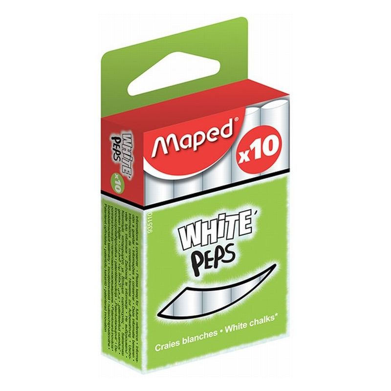 Maped Boite 10 Craies Blanches