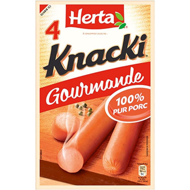 Herta Knacki Gourmande 4 Piece 280G