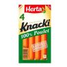 Herta 140G 4 Knackis 100% Poulet