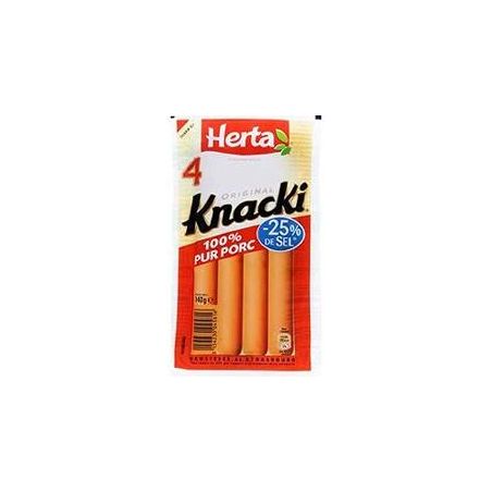 Herta 140G Knacki Redui Sel