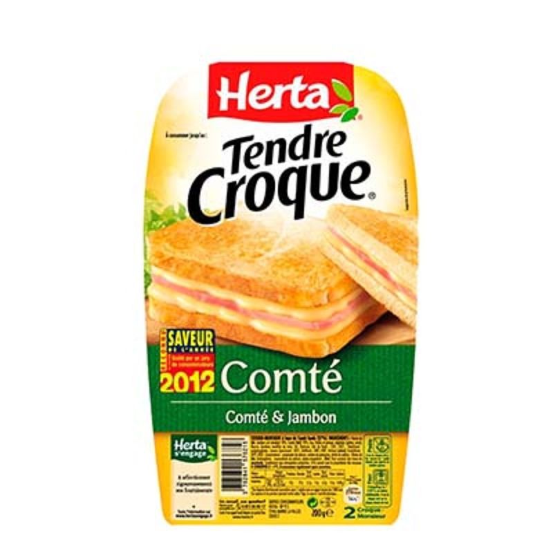 Herta 200G 2 Tendre Croque Comte