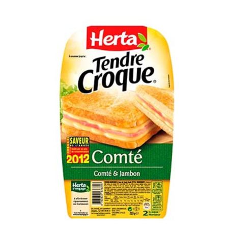 Herta 200G 2 Tendre Croque Comte