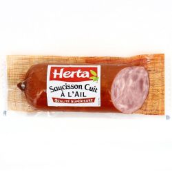 Herta Saucisson À L Ail Sachet 300G