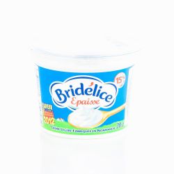 Bridelice 20Cl Crème Fraiche Epaisse 15% Mg Bridélice