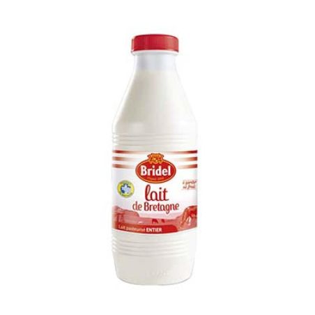 Bridel 1L Lait Frais Entier Pasteurisé
