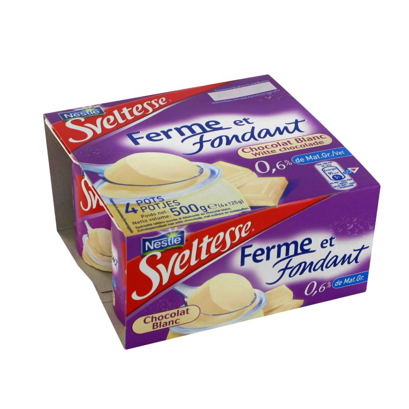 Sveltesse Y.Sav Chocolat X 4 Svelt