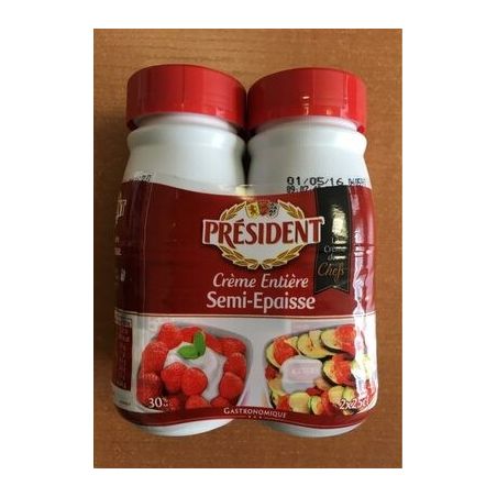 President Pdt Creme Uht Se 30% Bt 2X25Cl