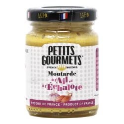 Pt Gourmet Petits Gourmets Moutarde À L'Ail Et L'Échalote 100G
