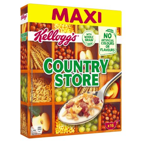 Kellogg'S Céréales Muesli Fruits Secs Country Store : La Boite De 750 G