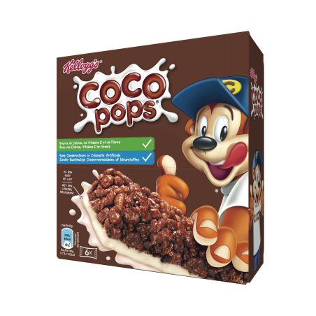 Kellogg'S Barres De Céréales Riz Soufflé Chocolat : Les 6 20 G