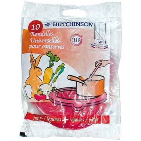 Hutchinson Sac 10 Rondelles 110X82X2,5 Flv
