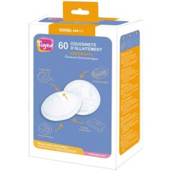 Tigex Coussinets D'Allaitement Absorbants 60 Pièces