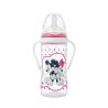 Tigex Biberon Intuition 300Ml Tétine Silicone Poignées +6 M Minnie