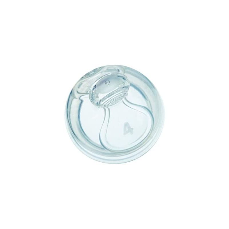 Tigex Tétines Silicone Base Large Multiflow +6M Liquides Epais Soupes : Le Lot De 2